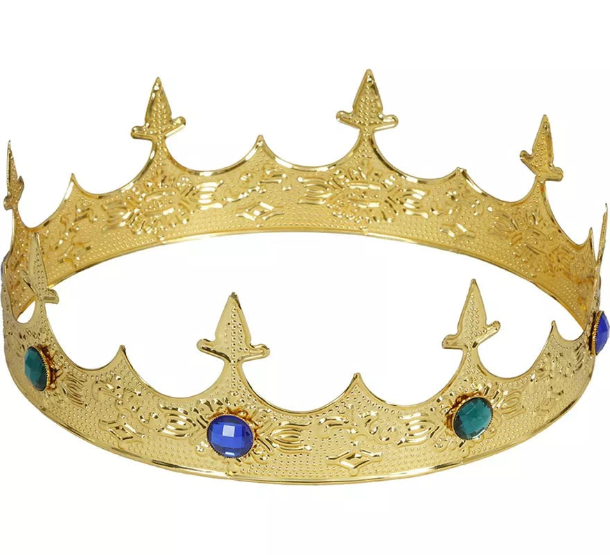 Translation missing: es.Corona Medieval Metálica adultos