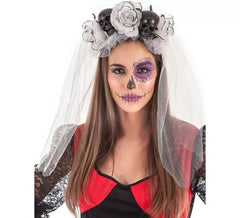 Corona e velo da Catrina
