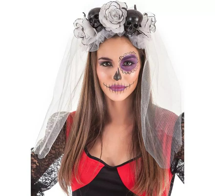 Translation missing: it.Corona y Velo de Catrina