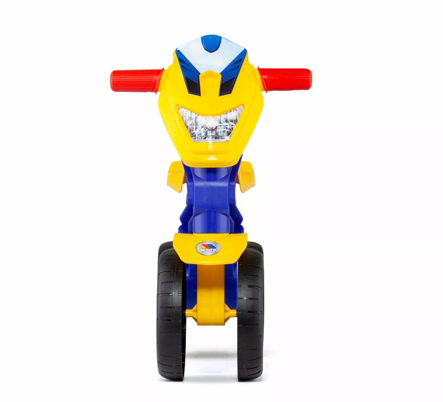 Correpasillos Mi Primera Moto Moltó Cross azul