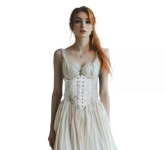 Corset blanco para mujer