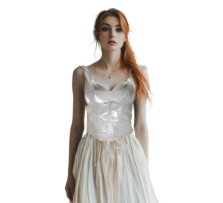 Translation missing: es.Corset blanco para mujer
