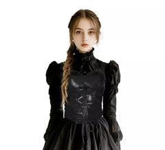 Corsetto nero per donna