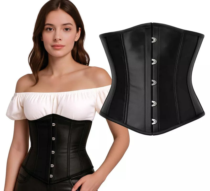 Translation missing: es.Corset Pirata negro para mujer