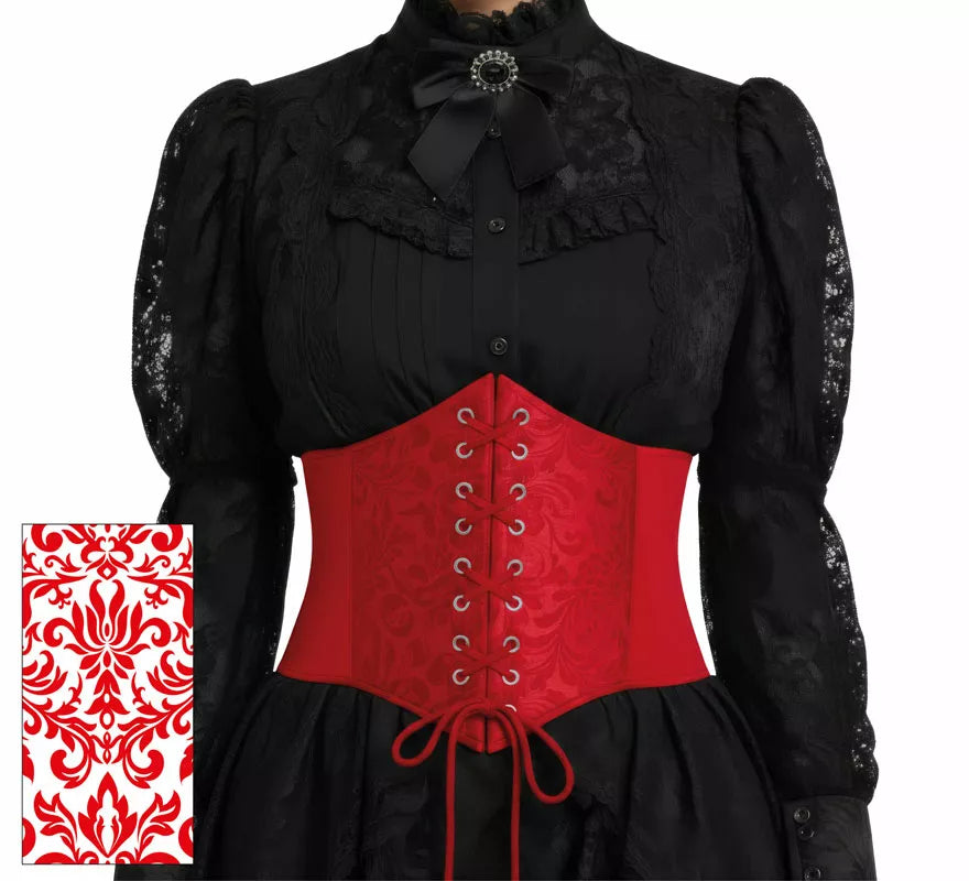 Translation missing: it.Corset rojo Brillante para mujer