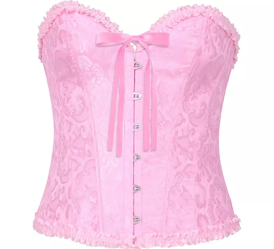 Translation missing: it.Corset rosa con Lazo para mujer