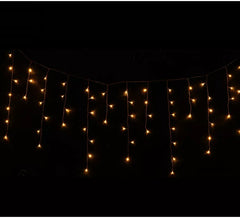 Tenda 300 Led Bianco Caldo Esterno di 9 mx 65 cm