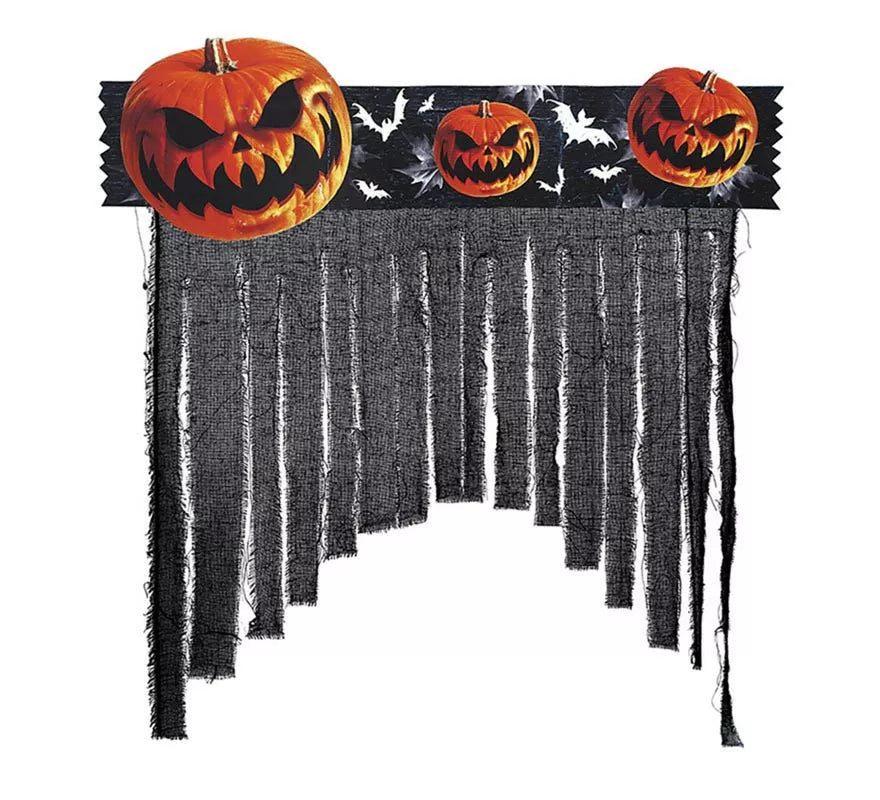 Translation missing: it.Cortina Calabazas Tenebrosas de 90x30 cm