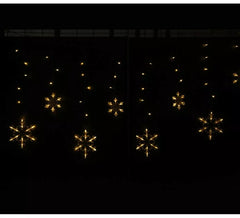 Tenda di 12 caldi fiocchi di neve con 138 LED
