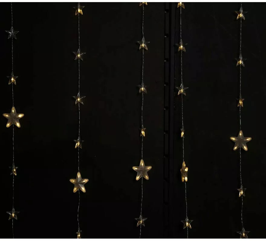 Translation missing: it.Cortina de 18 Estrellas cálido con 144 Led