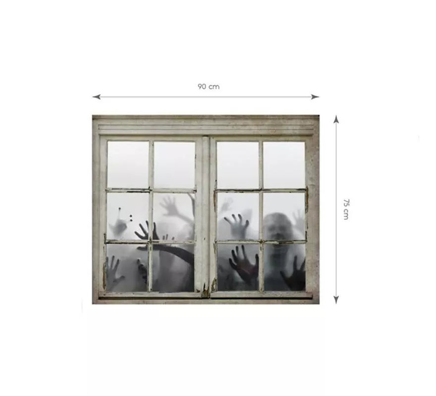 Translation missing: it.Cortina Muertos en Ventana de 90x75 cm