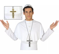 Croce del sacerdote in 2 colori assortiti 15x24 cm