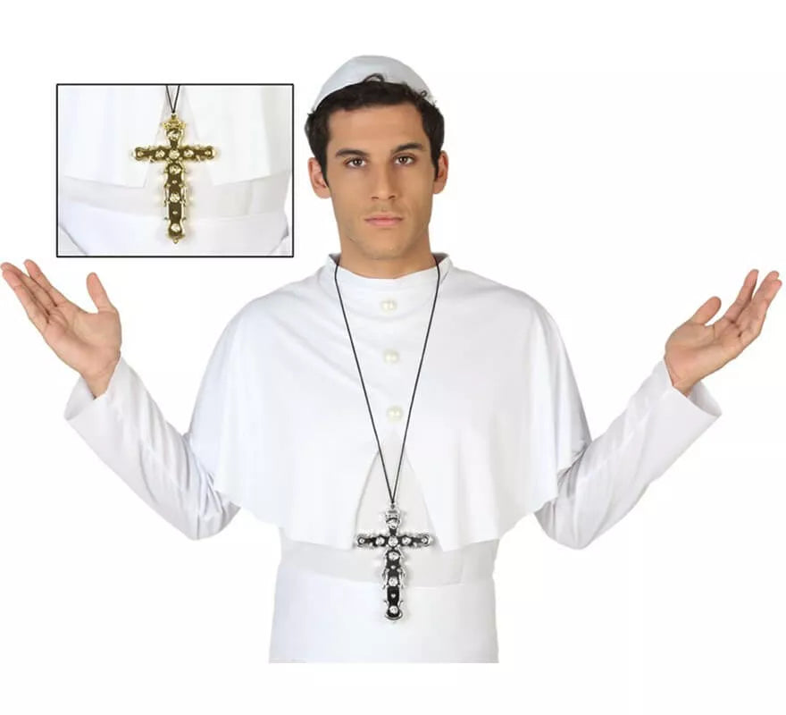 Translation missing: it.Cruz de Sacerdote en 2 colores surtidos 15X24 cm