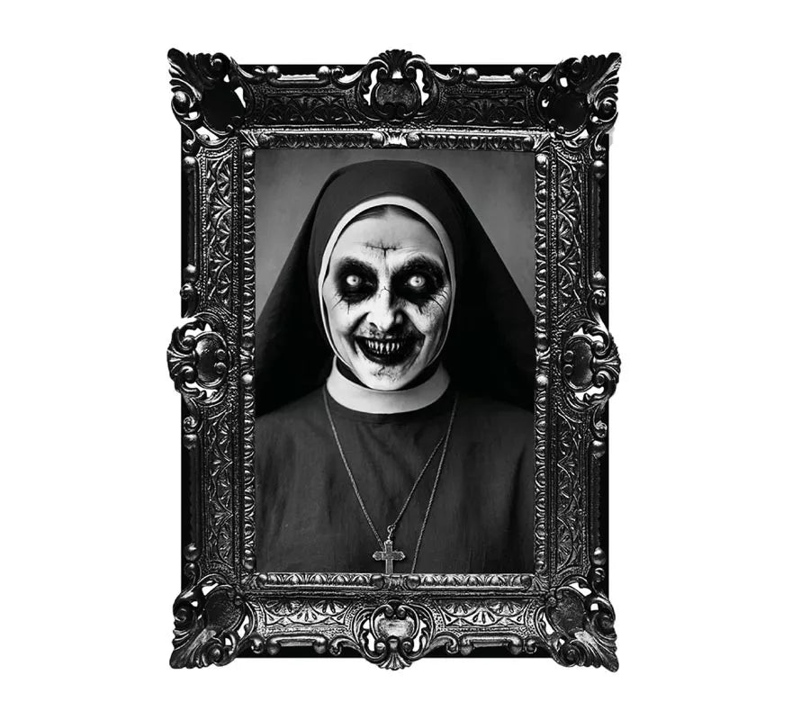 Translation missing: it.Cuadro Adhesivo de Terror Monja Asesina de 58x45 cm