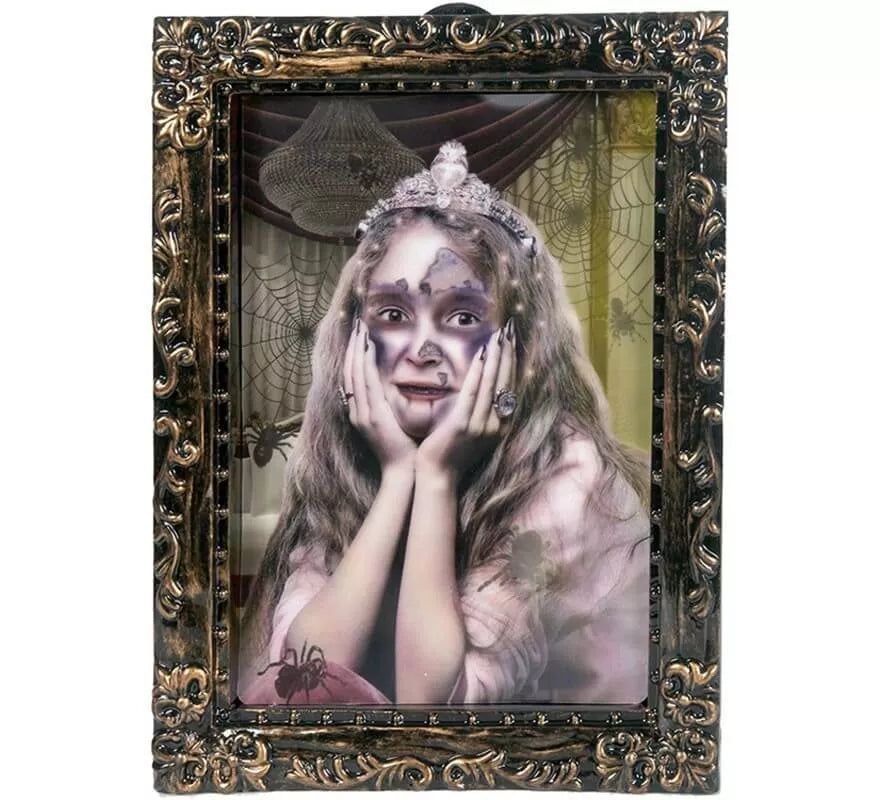 Translation missing: it.Cuadro de Princesa Zombi 27 x 35 cm