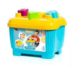 Cubo di Blocchi e Puzzle Morbidi da 15 Pezzi