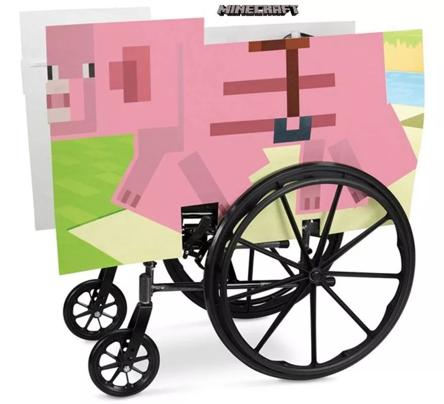 Translation missing: es.Cubierta Adaptable para Silla Ruedas de Cerdo Minecraft