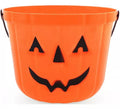 Cubo Calabaza naranja de 19x15 cm