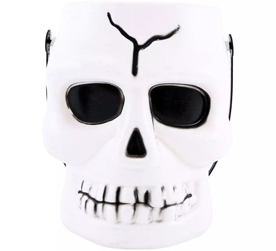 Translation missing: it.Cubo Calavera Blanca de 14x16x17 cm