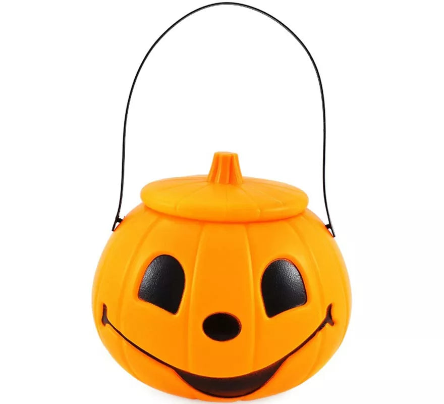 Translation missing: it.Cubo de Calabaza naranja con Tapa