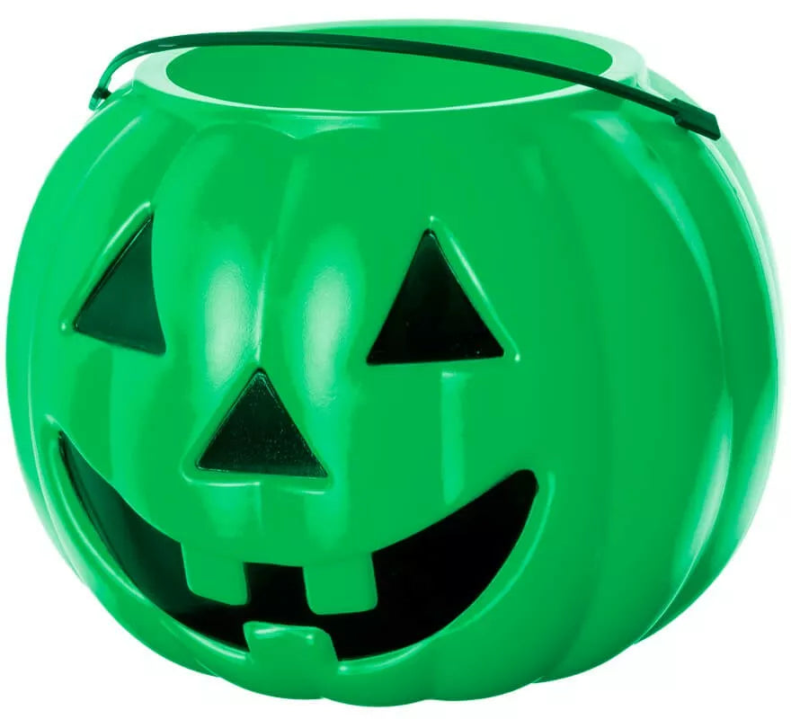 Translation missing: it.Cubo de Calabaza para caramelos verde 19x23x23 cm