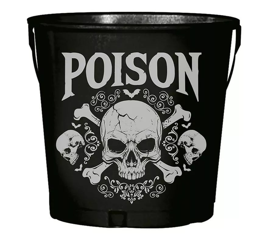 Translation missing: es."Cubo Metal ""Poison"" de 19x23 cm"