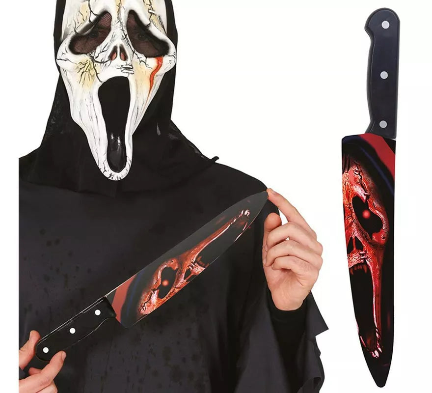 Translation missing: es.Cuchillo Asesino Ensangrentado 37 cm