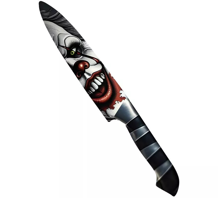 Translation missing: it.Cuchillo Payaso Aterrador de 30,7x4,2 cm