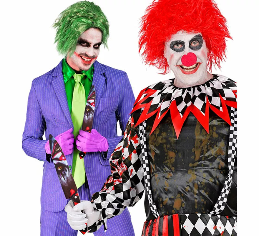 Translation missing: it.Cuchillo Payaso de Terror de 31 cm con diseño en ambas caras