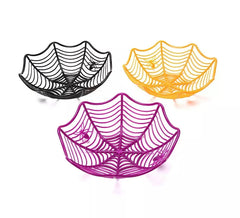 Ciotola con ragno e rete in colori assortiti di 28 cm