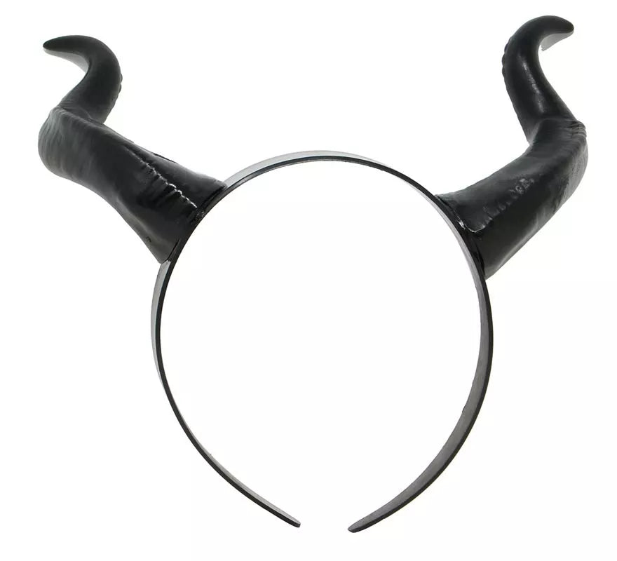 Translation missing: es.Diadema de Demonio con Cuernos negros