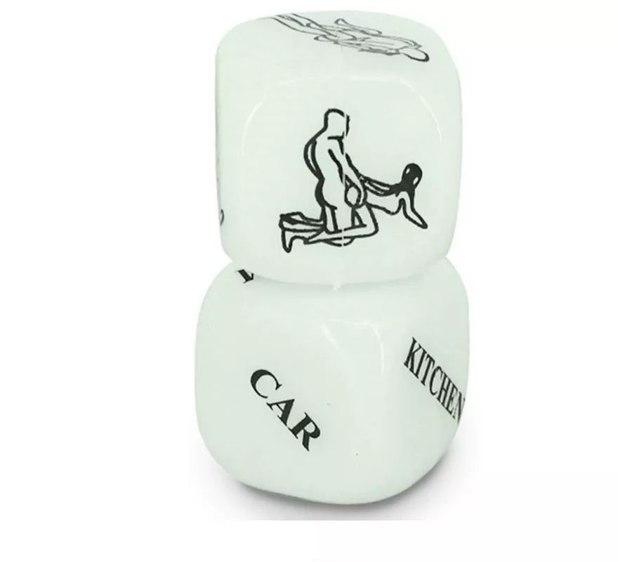 Translation missing: it.Dados con figuras Kamasutra de 2 cm