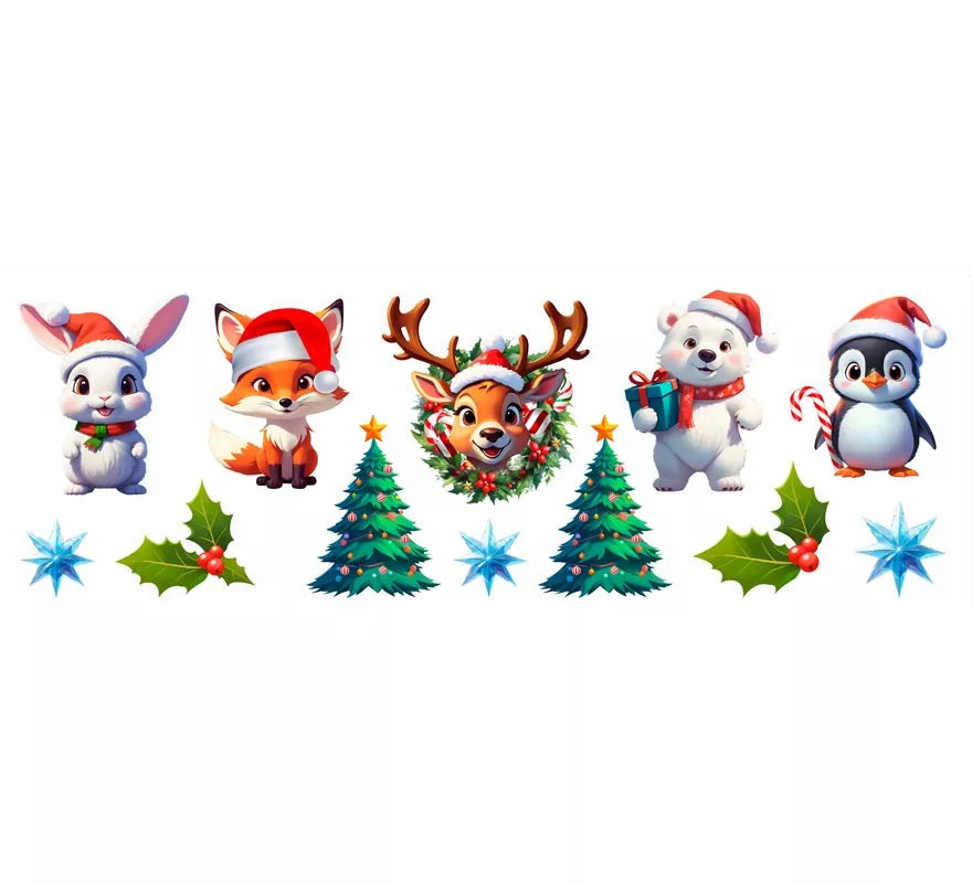 Translation missing: it.Decoración Adhesivo Pared Navidad de 25x70 cm