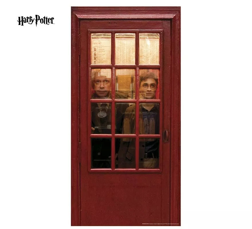 Translation missing: es.Decoración para puerta de Cabina Telefónica de Harry Potter