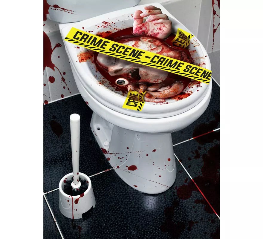 Translation missing: it.Decoración W.C. ''Crime Scene'' de 30x40 cm