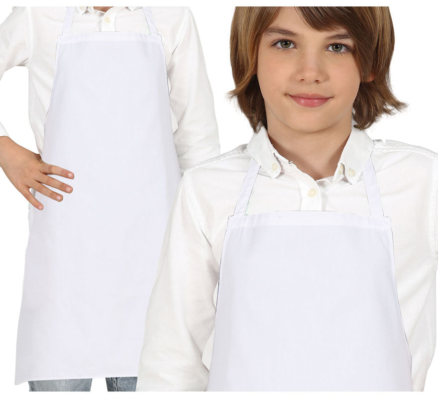 Translation missing: es.Delantal Blanco Cocinero Infantil