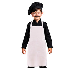 Delantal de Chef blanco clásico infantil