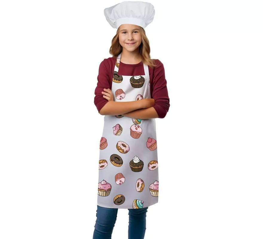 Delantal de Chef de Repostería para niños