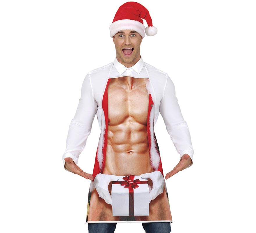 Translation missing: it.Delantal de Regalo Navideño sexy adulto
