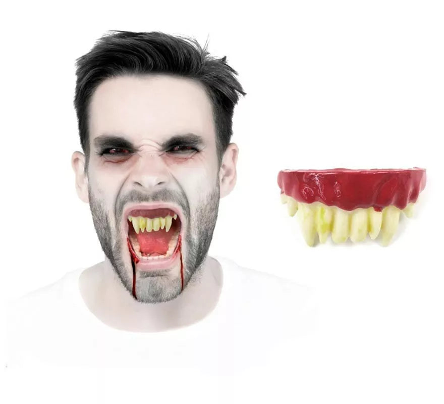 Translation missing: it.Dentadura de Vampiro blanca de Resina Fx