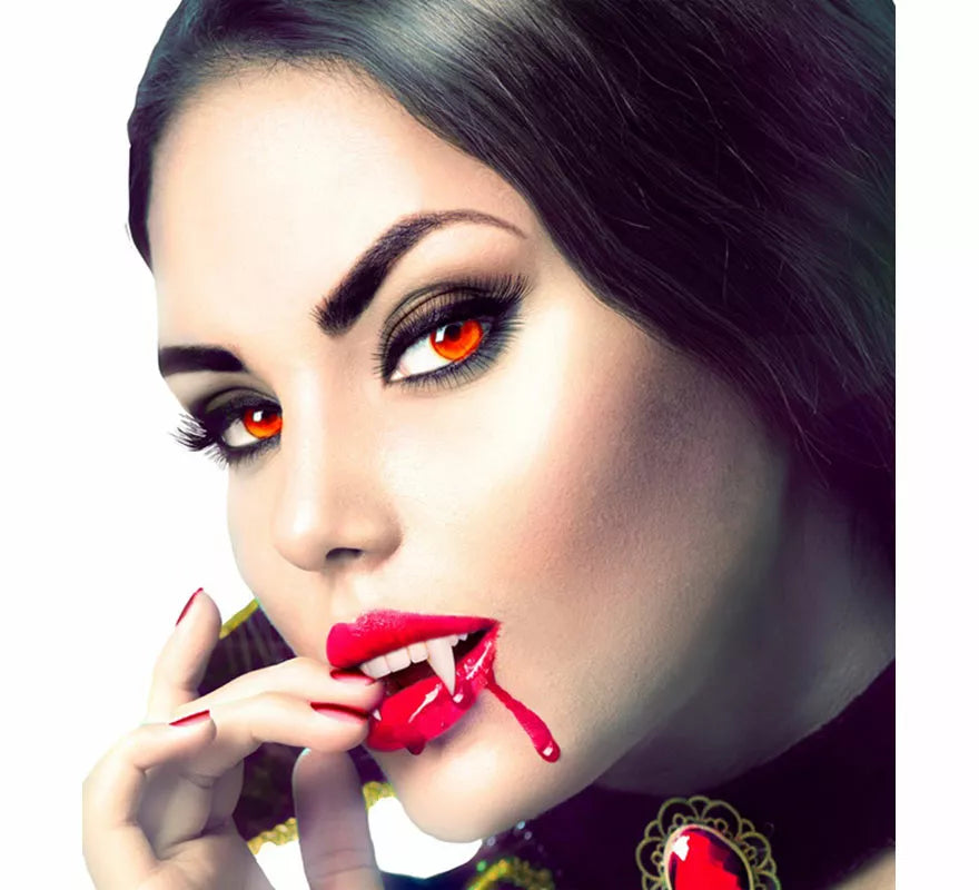 Translation missing: it.Dentadura de Vampiro con 4 Capsulas de Sangre
