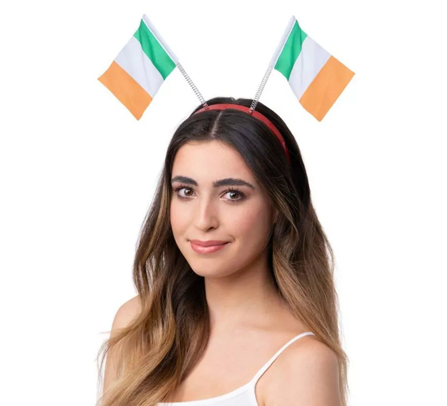 Translation missing: it.Diadema Bopper con la Bandera del Día de San Patricio adulto