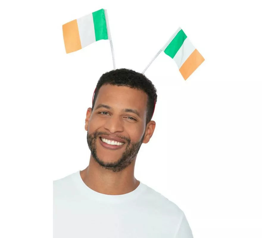 Translation missing: it.Diadema Bopper con la Bandera del Día de San Patricio adulto