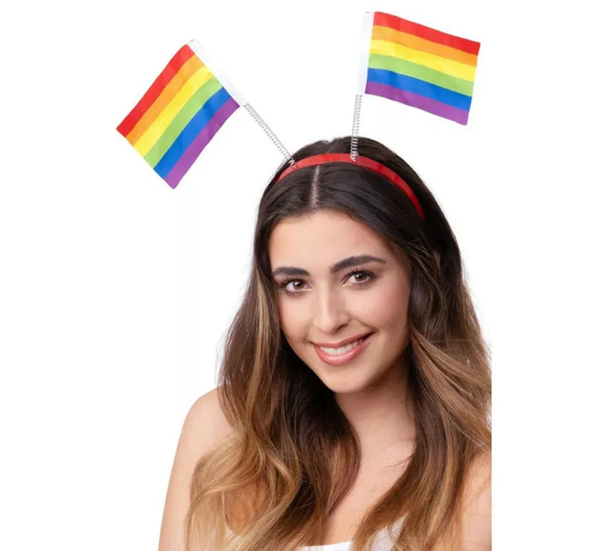 Translation missing: it.Diadema Bopper con la Bandera del Orgullo adulto
