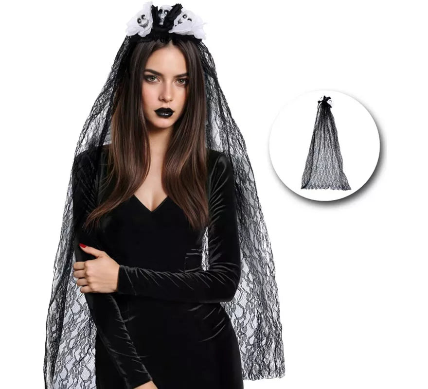 Translation missing: it.Diadema Calavera con Velo