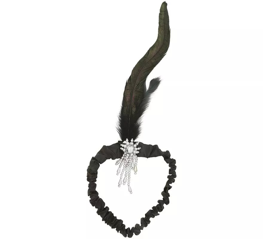 Translation missing: it.Diadema Charlestón con plumas