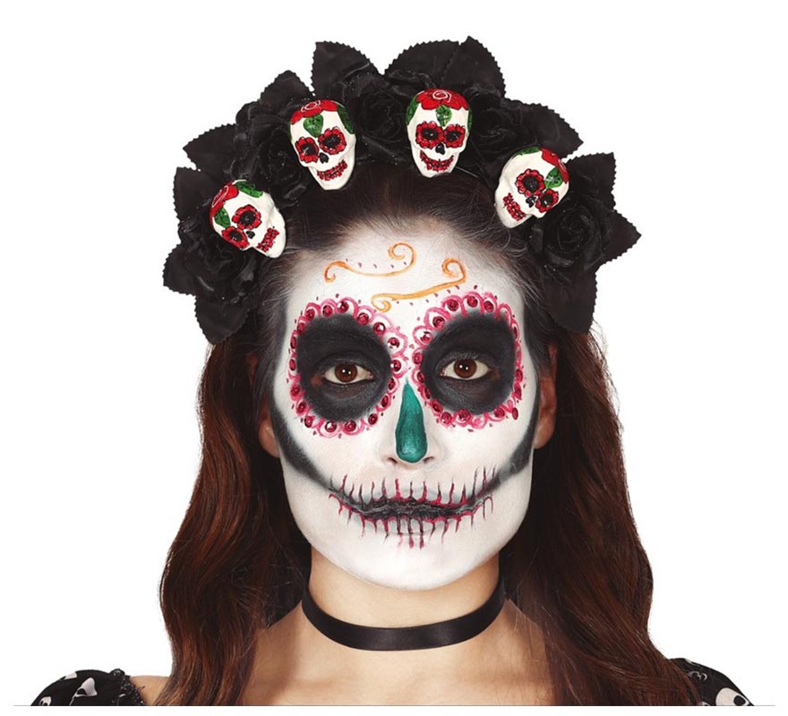Diadema con 4 Calaveras