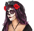 Diadema con Calavera y Flores