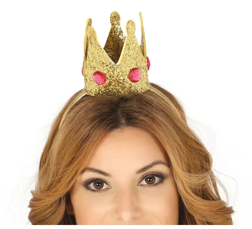 Translation missing: it.Diadema con Corona Dorada