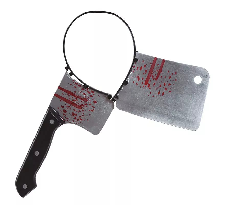 Diadema con Cuchillo Carnicero y Sangre